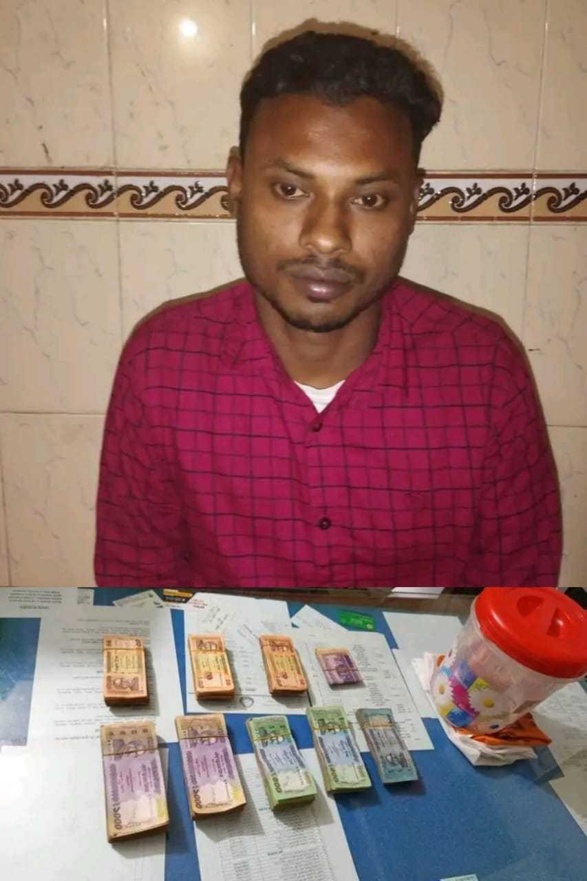 সিলেটে চোরাইকৃত ৩ লক্ষ ৪৩ হাজার ৮৫০ টাকাসহ ১ আসামি গ্রেফতার