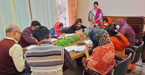পিরোজপুরে গ্রাম আদালত সক্রিয়করণে মূল্যায়ন পরীক্ষা অনুষ্ঠিত
