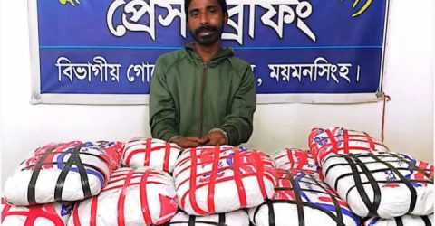 গাঁজা ও নোহা গাড়িসহ মাদক সম্রাট গ্রেপ্তার