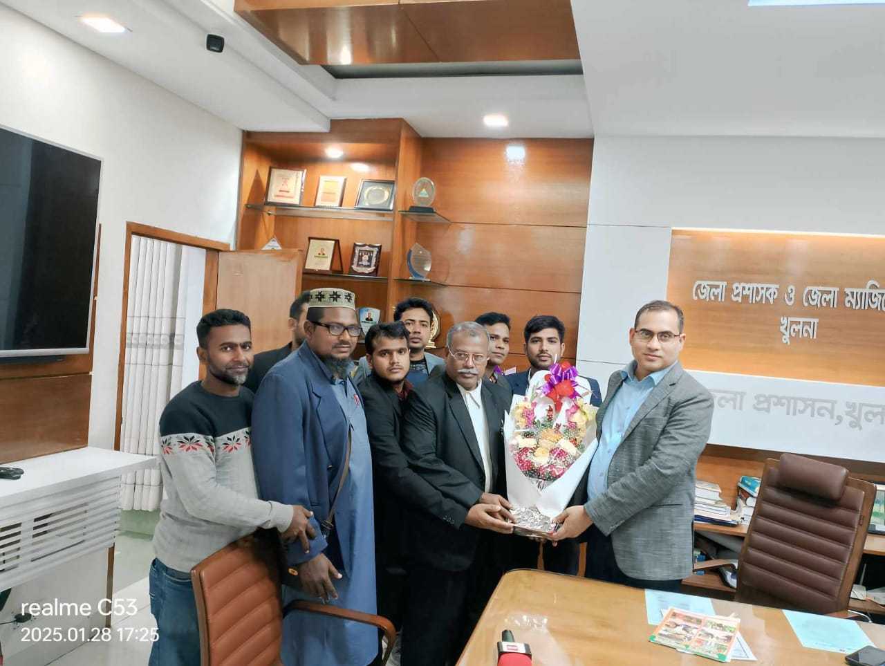 জাতীয় সাংবাদিক কল্যাণ ফাউন্ডেশন খুলনার মতবিনিময় সভা