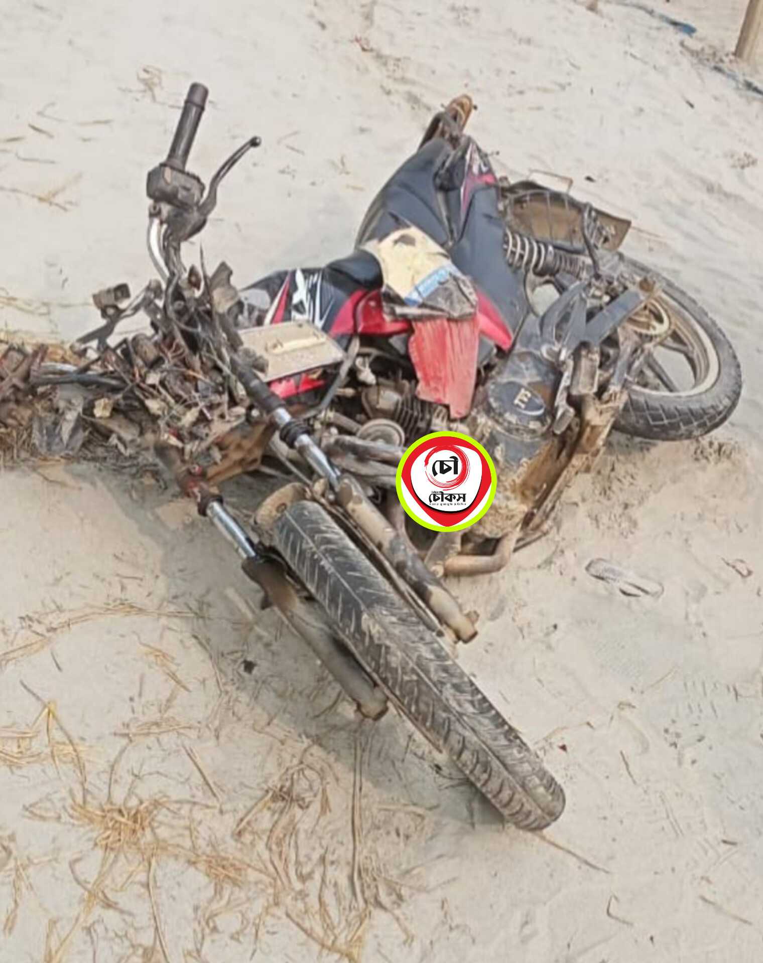 টাঙ্গাইলে ড্রাম ট্রাক ও মোটরসাইকেল সংঘর্ষে নিহত ১, আহত ১