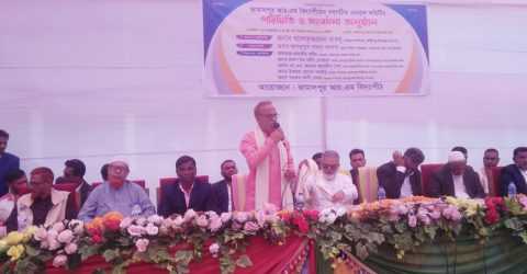 কালীগঞ্জে নবগঠিত কমিটির পরিচিতি ও সংবর্ধনা সভায় অনুষ্ঠিত