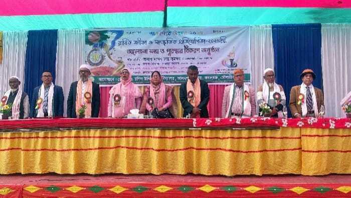 কমলগঞ্জে তারুণ্যের উৎসব উপলক্ষে ক্রীড়া ও সাংস্কৃতিক অনুষ্ঠান