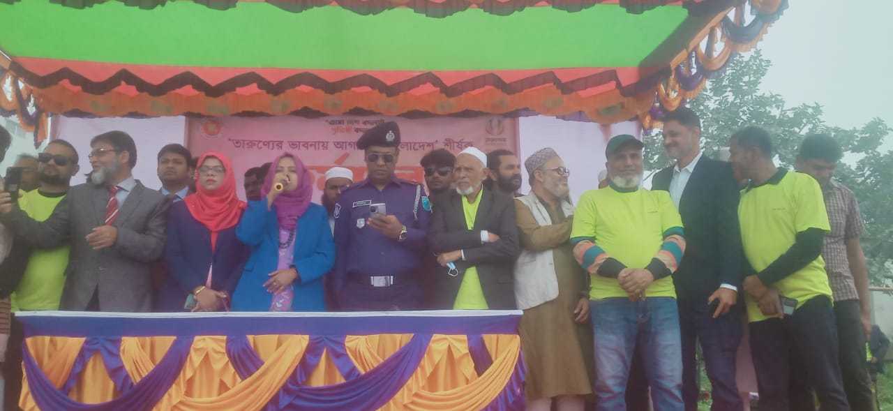 কালীগঞ্জে বিপুল উৎসাহ উদ্দীপনার মধ্য দিয়ে তারুণ্যের মহা উৎসব পালিত