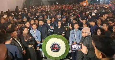 টাঙ্গাইলে বিনম্র শ্রদ্ধায় আন্তর্জাতিক মাতৃভাষা দিবস পালন