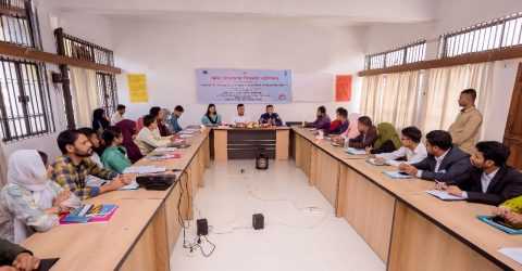 পিরোজপুরে গ্রাম আদালত বিষয়ক প্রশিক্ষণ কর্মশালার উদ্বোধন