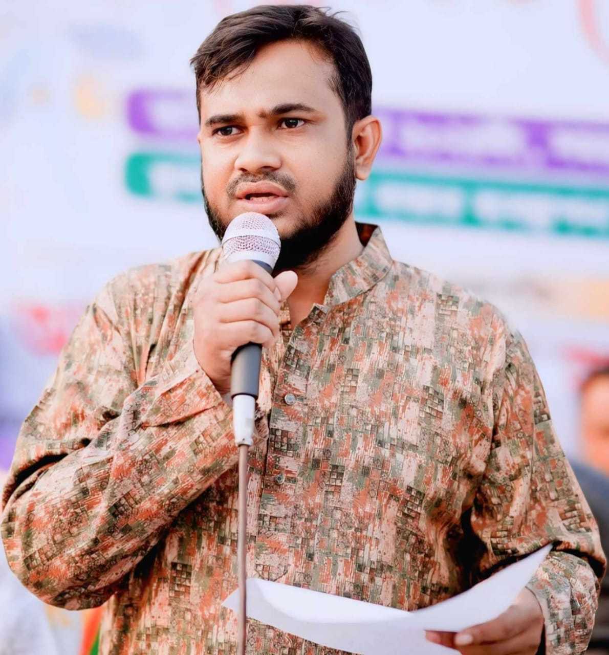 প্রকাশিত সংবাদ এর প্রতিবাদে চেয়ারম্যান আবু সালেহ বাবুর সংবাদ সম্মেলন