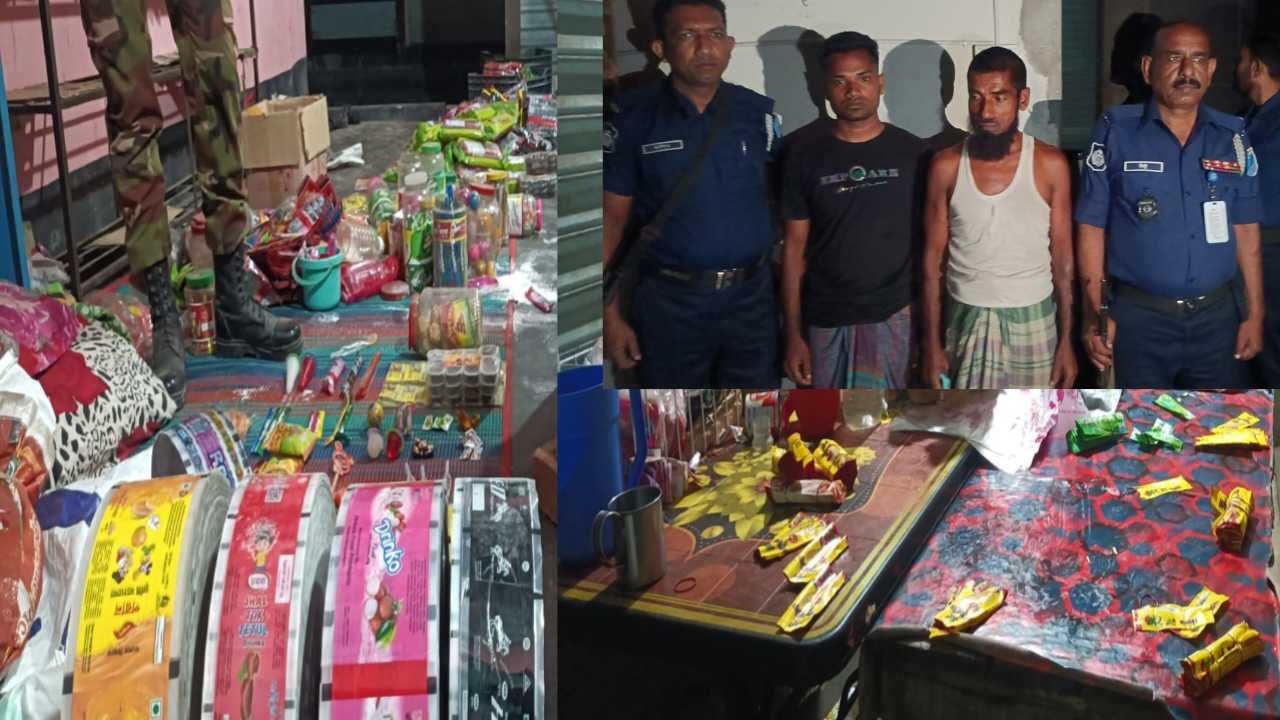 বোয়ালমারীতে ভেজাল শিশু খাদ্য কারখানায় যৌথ বাহিনীর অভিযান, ৫০ হাজার টাকা জরিমানা ১ মাসের জেল 