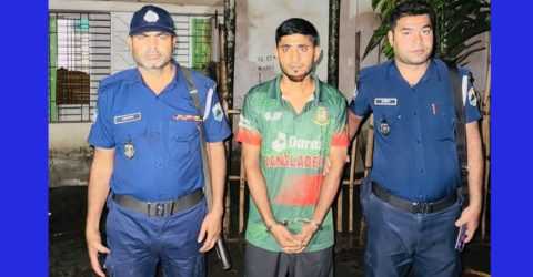 নাটোরে ঈদের দিন গুলি বর্ষণের মামলায় যুবলীগ নেতা গ্রেফতার