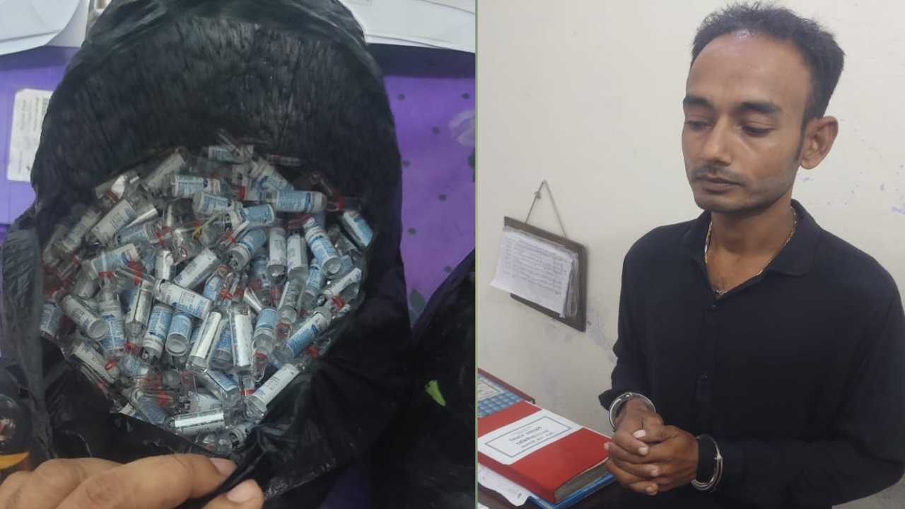 নওগাঁর বদলগাছীতে ৯০০ পিচ এ্যাম্পেল সহ মাদক কারবারি আটক 