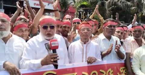 মে দিবসে সরকারের কাছে বাস টার্মিনালের দাবি শ্রমিক নেতাদের 