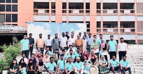 চাঁদপুর সরকারি কলেজে মাস্টার্স সমাপনী অনুষ্ঠান: বিদায়-অনুভবে হৃদয় ছুঁয়ে গেল এক স্নিগ্ধ বিকাল