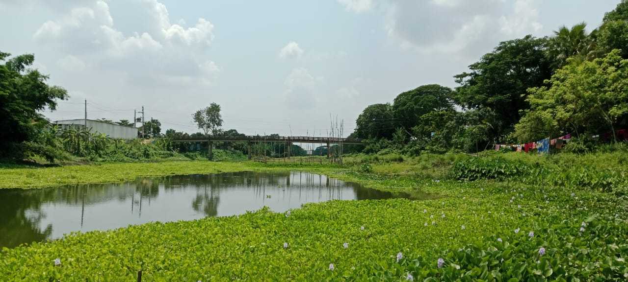 প্রমত্তা ভূবনেশ্বর নদ এখন মরা খাল