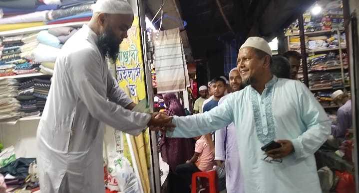 নান্দাইলে নির্বাচনী গণসংযোগে জামায়াত-সমর্থিত প্রার্থী চানের সরব উপস্থিতি