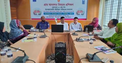 খুলনার দিঘলিয়ায় গ্রাম আদালত বিষয়ক প্রশিক্ষণ কোর্স অনুষ্ঠিত