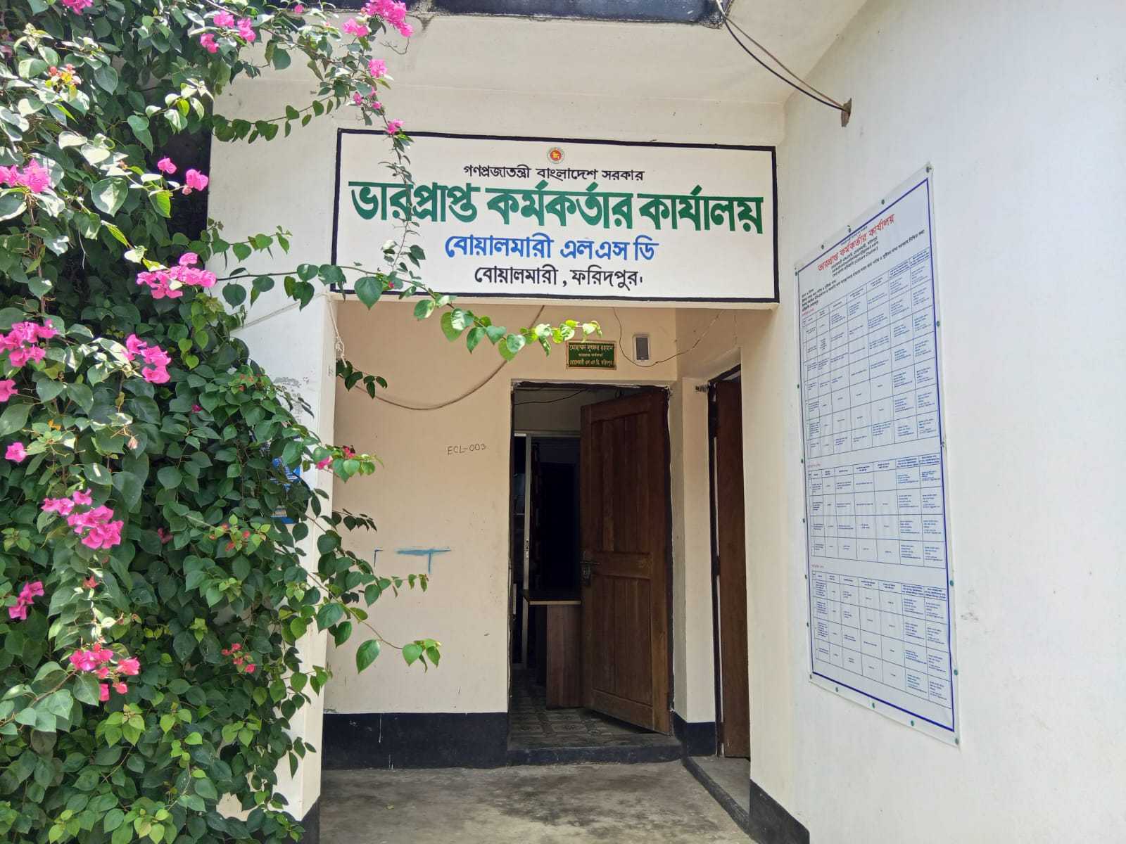 বোয়ালমারীতে মাইকিং করে কৃষকদের কাছ থেকে সরকারি ভাবে ধান ক্রয় শুরু