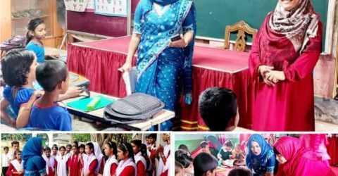 পরিকল্পনায় শিক্ষার মান উন্নয়নে উপজেলা নির্বাহী অফিসার।