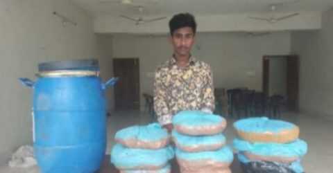 বরিশালে ১০ কেজি গাজাসহ মাদক ব্যবসায়ী আটক