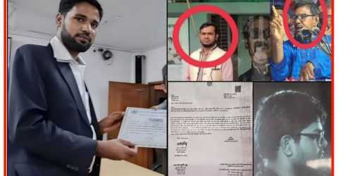 সংবাদ প্রকাশের জেরে সাংবাদিক রিয়াজ উদ্দিনকে হত্যার হুমকি, আওয়ামী পন্থী চেয়ারম্যান বাবুর বিরুদ্ধে থানায় জিডি ।