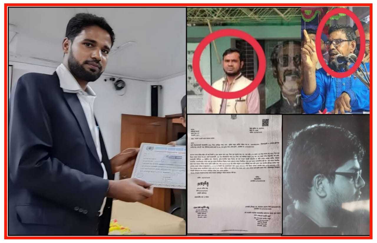 সংবাদ প্রকাশের জেরে সাংবাদিক রিয়াজ উদ্দিনকে হত্যার হুমকি, আওয়ামী পন্থী চেয়ারম্যান বাবুর বিরুদ্ধে থানায় জিডি ।
