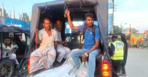 গোবিন্দগঞ্জে সড়ক দুর্ঘটনায় প্রাণ হারালো রিকশা চালক মিলন