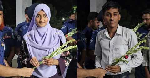 বাগেরহাটে ঘুষ ও তদবির ছাড়াই মাত্র ১২০ টাকায় পুলিশ কনস্টেবল হয়েছেন ২০ জন