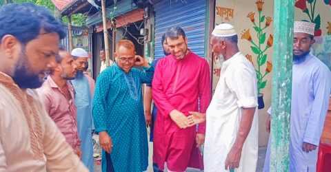 কুড়িগ্রাম-৩ আসনে মনোনয়নপ্রত্যাশী ব্যারিস্টার মাহবুব আলম সালেহীর গণসংযোগ