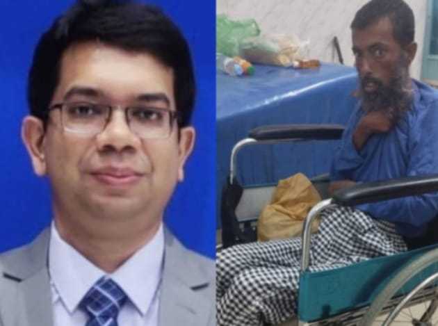 রাস্তায় পড়ে থাকা প্রতিবন্ধী যুবকের পাশে ইউএনও: মানবিকতায় উজ্জ্বল এক দৃষ্টান্ত