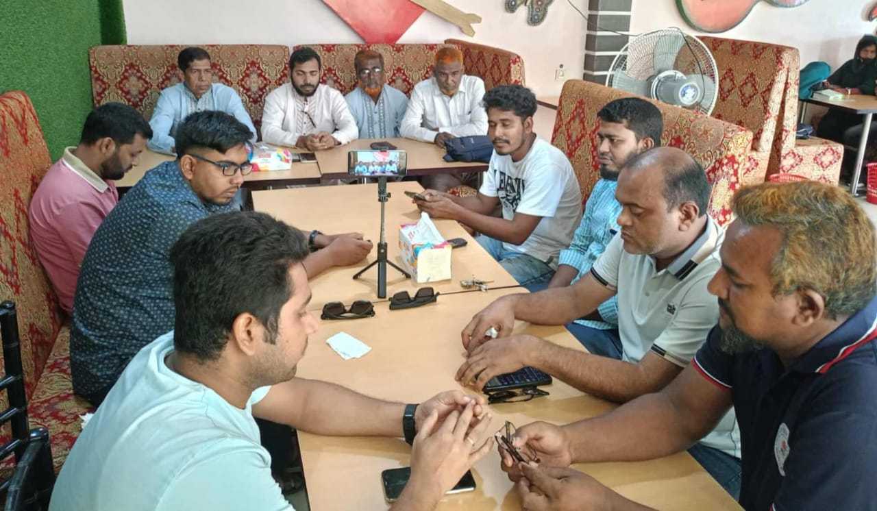 সাতক্ষীরা ঝাউডাঙ্গায় প্রেসক্লাবের ঈদ পুনর্মিলনী ও আলোচনা সভা অনুষ্ঠিত।