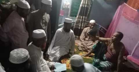 শফিকুল ইসলামকে দেখতে বাড়িতে গেলেন সাতক্ষীরা সদর উপজেলা জামায়াতের নেতৃবৃন্দ