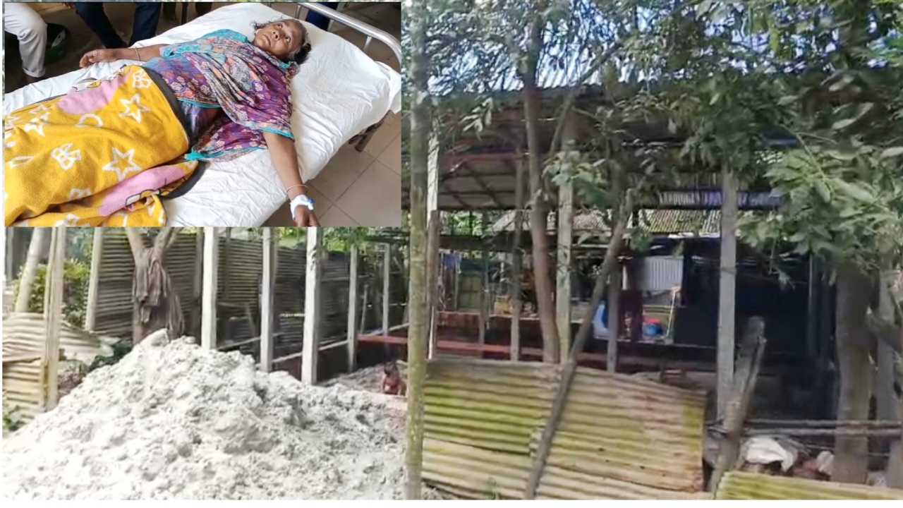 সদরপুরে জমি বিরোধে গৃহবধূর উপর হামলা, স্বর্ণালঙ্কার লুট