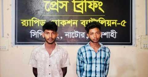ভ্যানের জন্য বন্ধুকে খুন, গলায় টিউব পেঁচিয়ে মৃত্যু নিশ্চিত করে দুই আপনজন- র‍্যাবের অভিযানে গ্রেপ্তার: ২