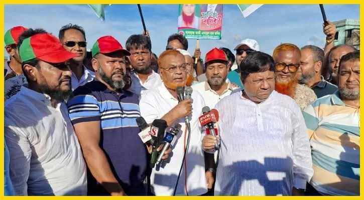 রাজনৈতিক প্রতিহিংসা সোনারগাঁ বিনির্মাণে বাঁধা কাঁচপুরে র‍্যালীতে সাবেক এমপি গিয়াসউদ্দিন,