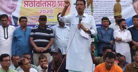 খুলনার দিঘলিয়ায় সনাতন ধর্মাবলম্বীদের সৌজন্যে বিএনপি’র মতবিনিময় সভা অনুষ্ঠিত